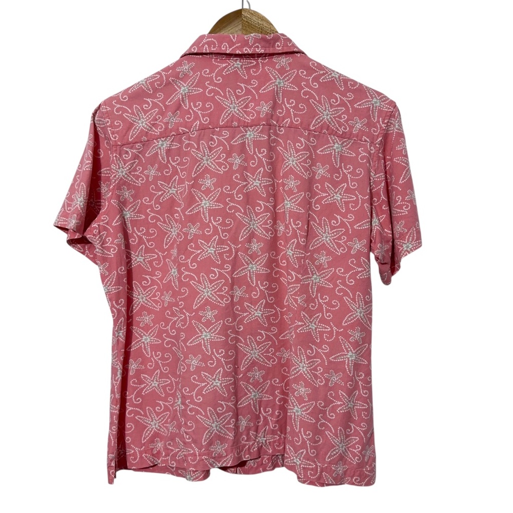 Columbia Starfish Shirt Size Womens Med Button Down Summer Casual Outdoor - Picture 3 of 4